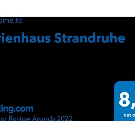 Ferienhaus Strandruhe Dornumersiel Exterior foto